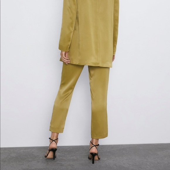 ZARA BNWT Satin Pants - Picture 4 of 5